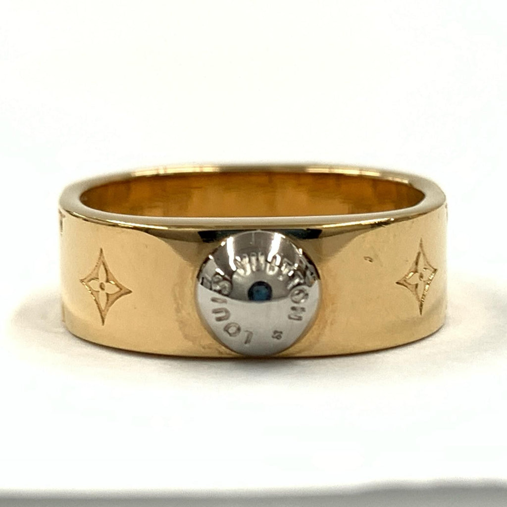Louis Vuitton Nanogram S Ring Gold — view 2
