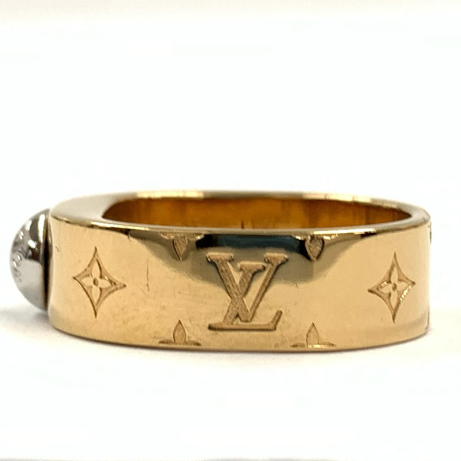 Louis Vuitton Nanogram S Ring Gold — view 3