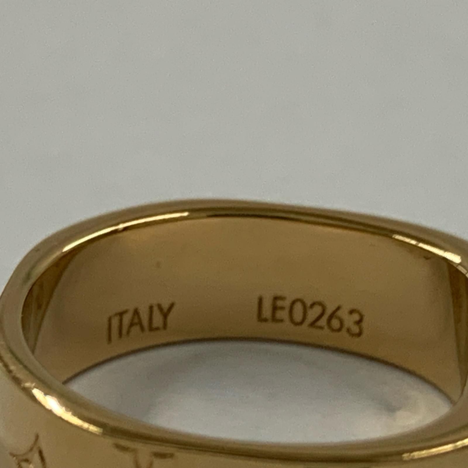 Louis Vuitton Nanogram S Ring Gold — view 6