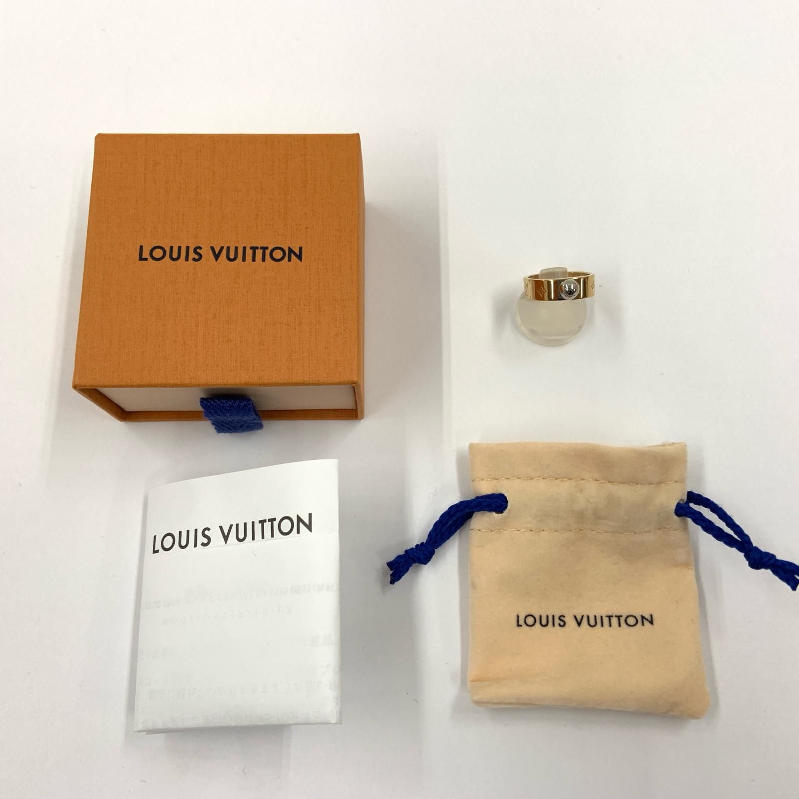 Louis Vuitton Nanogram S Ring Gold — view 8
