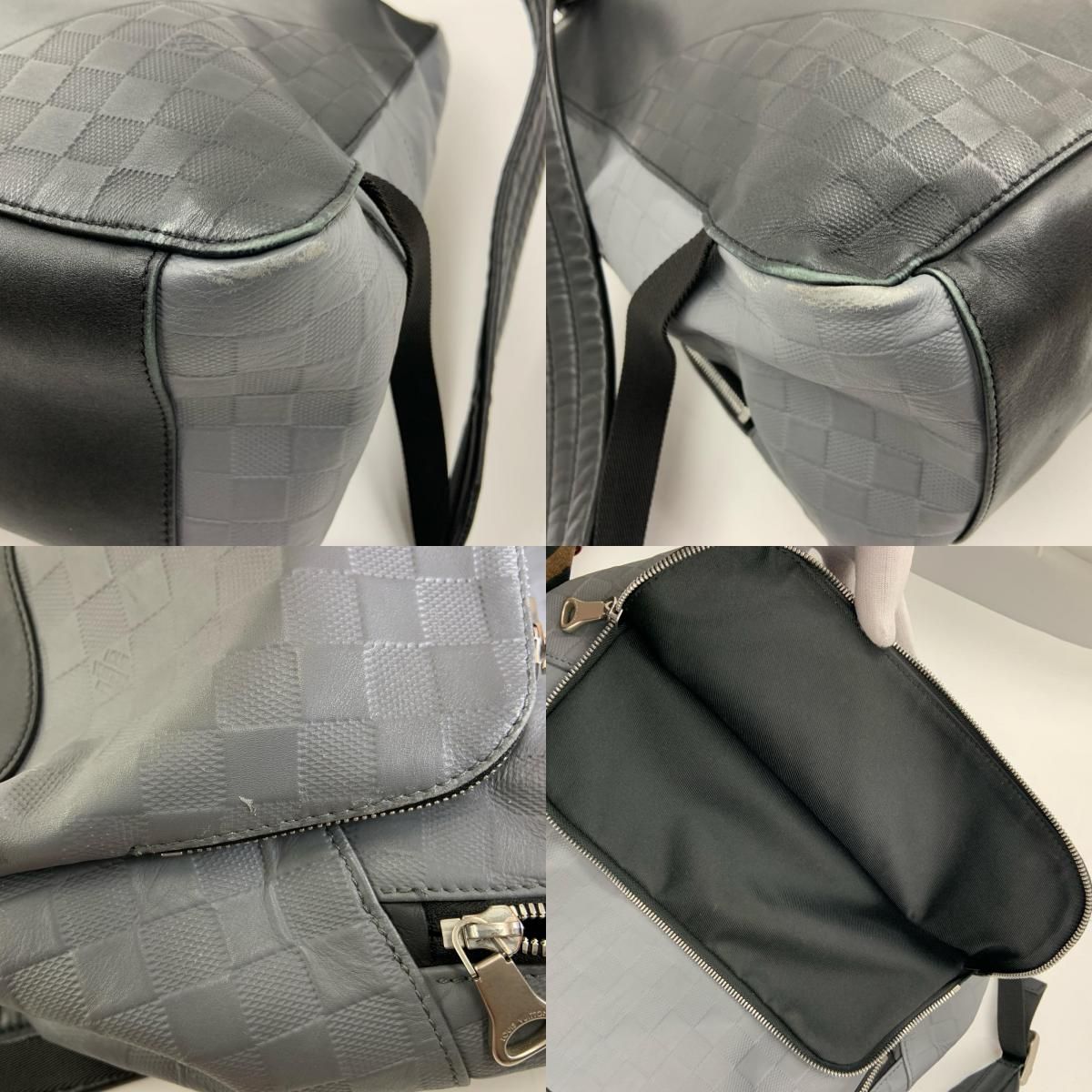 Louis Vuitton Damier Infini Avenue Backpack Gray — view 9