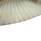Gucci Double Wool Cashmere Knit Cap White — view 6