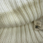 Gucci Double Wool Cashmere Knit Cap White — view 8