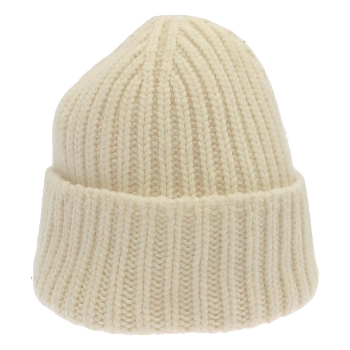 Gucci Double Wool Cashmere Knit Cap White — view 2