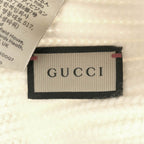 Gucci Double Wool Cashmere Knit Cap White — view 5