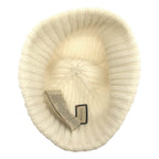 Gucci Double Wool Cashmere Knit Cap White — view 4