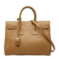 Saint Laurent Sac de Jour 2-Way Shoulder Bag Brown Leather