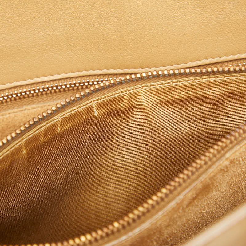 Saint Laurent Sac de Jour 2-Way Shoulder Bag Brown Leather — view 8