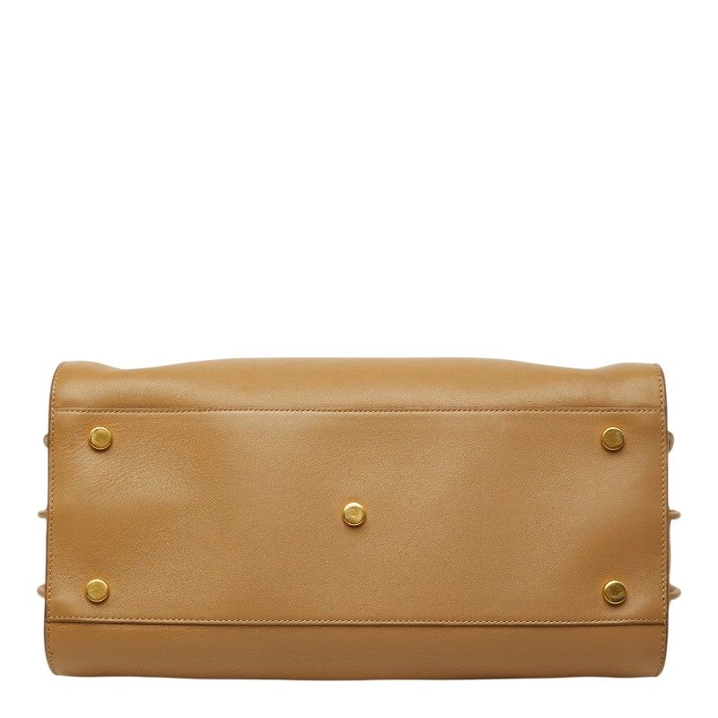 Saint Laurent Sac de Jour 2-Way Shoulder Bag Brown Leather — view 3