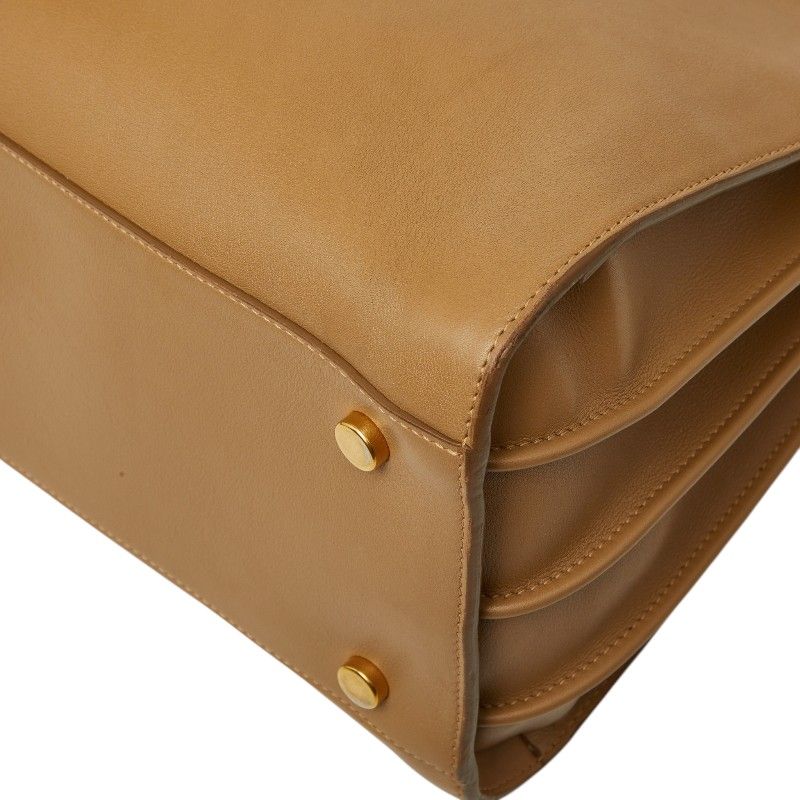 Saint Laurent Sac de Jour 2-Way Shoulder Bag Brown Leather — view 5