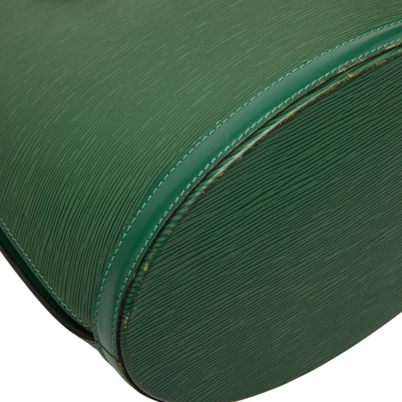 Louis Vuitton Epi Cluny Shoulder Bag Borneo Green Leather — view 6