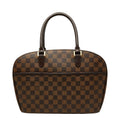 Louis Vuitton Damier Sarria Oriental Handbag Brown Leather