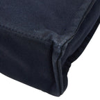 Hermes Fourre Tout PM Mini Tote Navy Brown Canvas — view 6