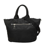 Prada Camouflage Reversible 2-Way Shoulder Bag Khaki Black Nylon — view 4