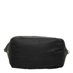 Prada Camouflage Reversible 2-Way Shoulder Bag Khaki Black Nylon — view 6