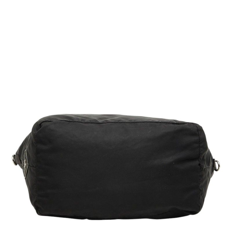 Prada Camouflage Reversible 2-Way Shoulder Bag Khaki Black Nylon — view 6