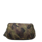 Prada Camouflage Reversible 2-Way Shoulder Bag Khaki Black Nylon — view 3