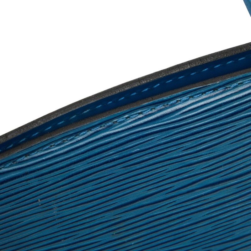 Louis Vuitton Epi Saint Jacques Handbag Toledo Blue Leather — view 8
