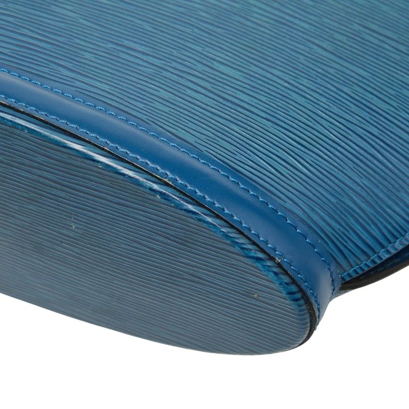 Louis Vuitton Epi Saint Jacques Handbag Toledo Blue Leather — view 6