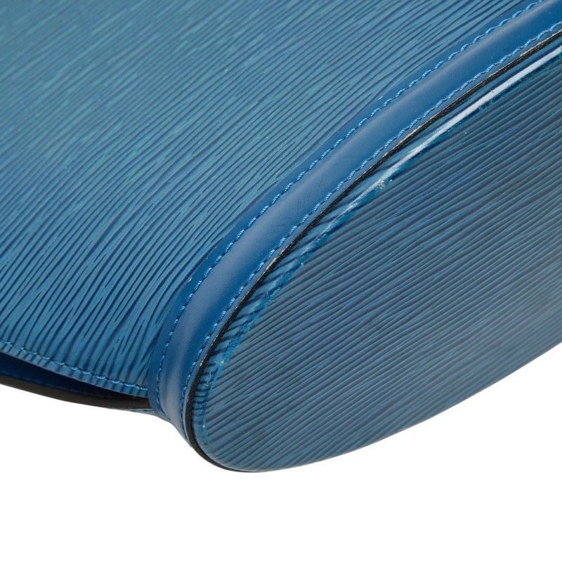 Louis Vuitton Epi Saint Jacques Handbag Toledo Blue Leather — view 7