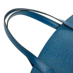 Louis Vuitton Epi Saint Jacques Handbag Toledo Blue Leather — view 9