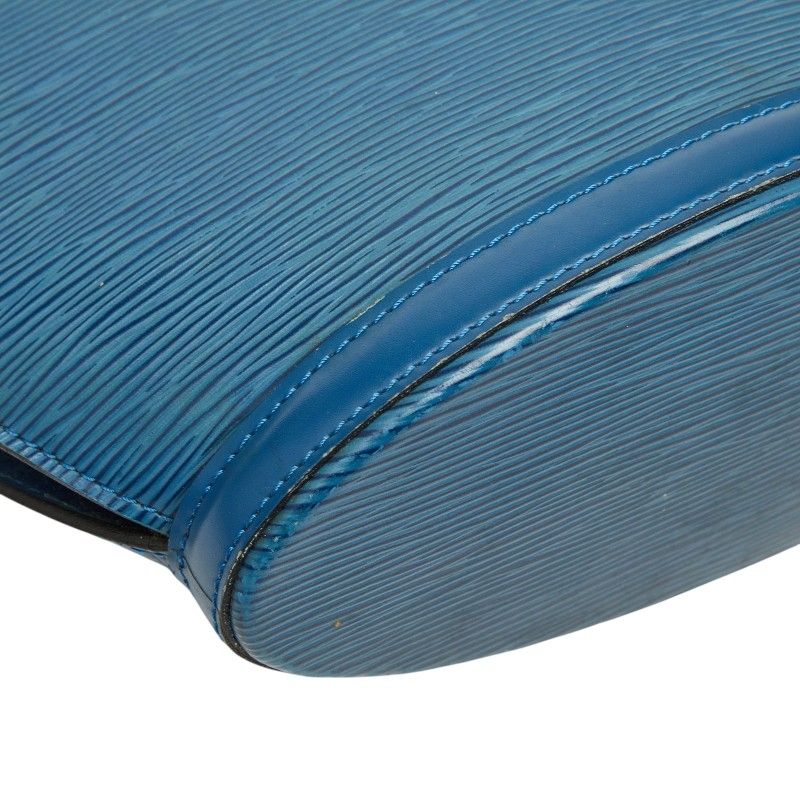 Louis Vuitton Epi Saint Jacques Handbag Toledo Blue Leather — view 5