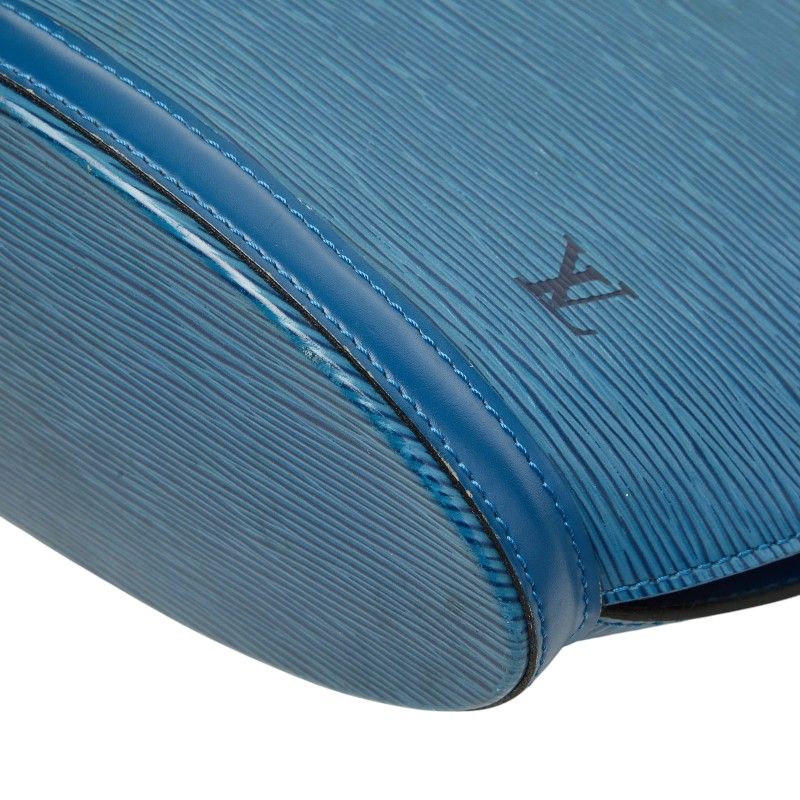 Louis Vuitton Epi Saint Jacques Handbag Toledo Blue Leather — view 4