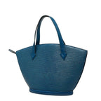 Louis Vuitton Epi Saint Jacques Handbag Toledo Blue Leather — view 2