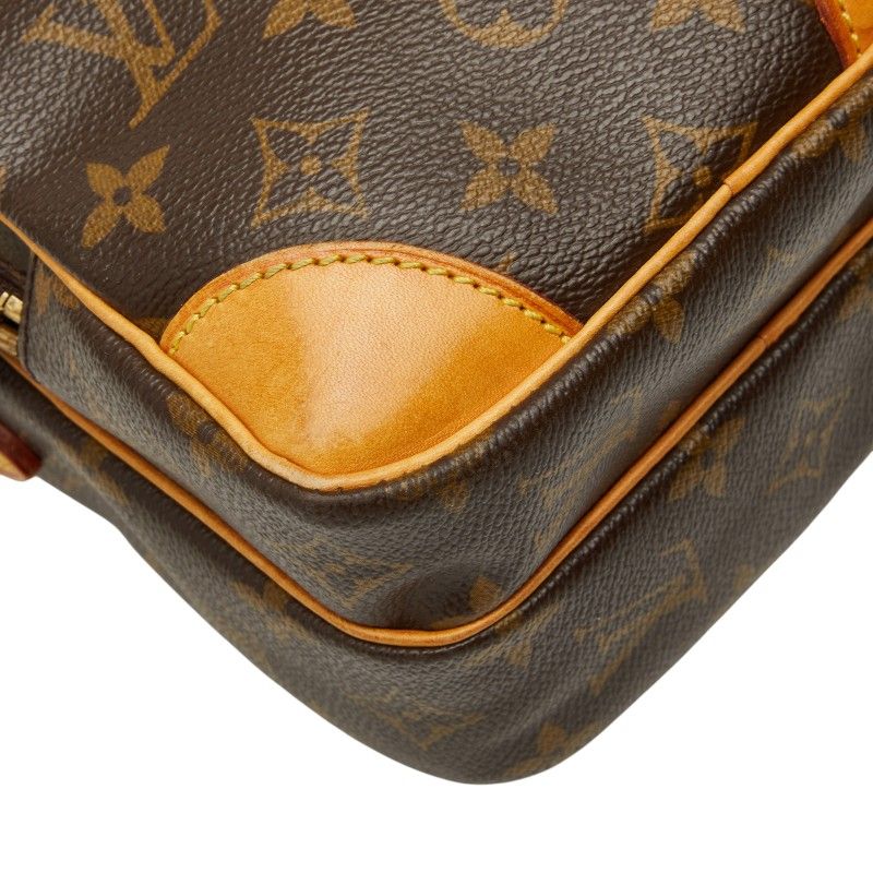 Louis Vuitton Monogram Amazon Crossbody Shoulder Bag Brown Leather — view 5