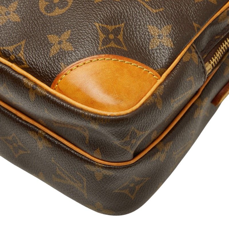 Louis Vuitton Monogram Amazon Crossbody Shoulder Bag Brown Leather — view 4