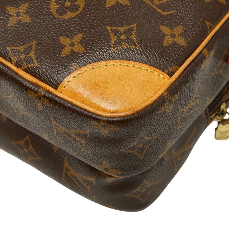 Louis Vuitton Monogram Amazon Crossbody Shoulder Bag Brown Leather — view 6