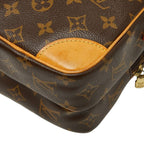 Louis Vuitton Monogram Amazon Crossbody Shoulder Bag Brown Leather — view 6