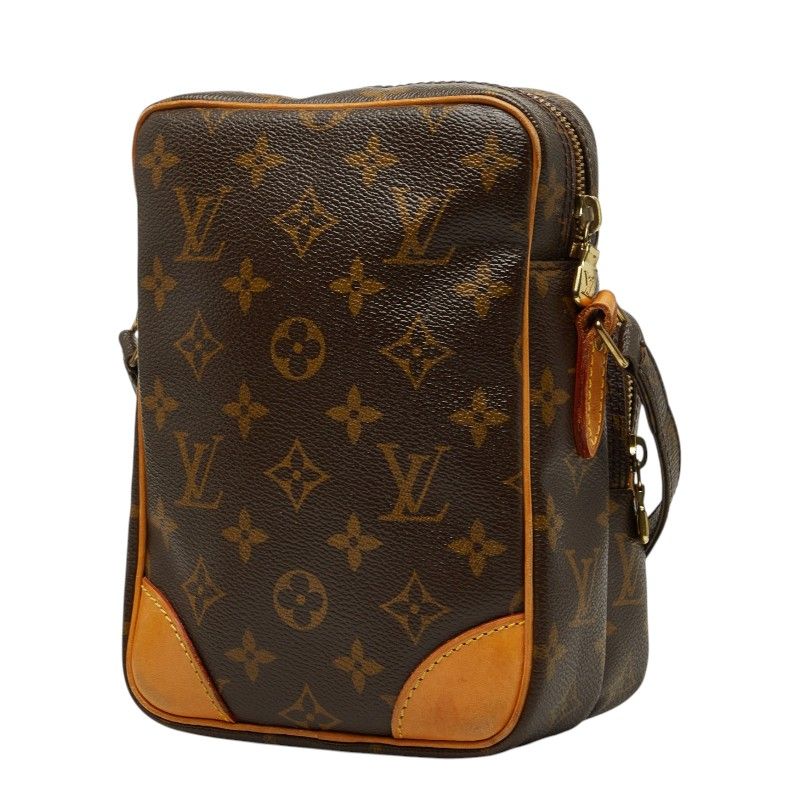 Louis Vuitton Monogram Amazon Crossbody Shoulder Bag Brown Leather — view 2