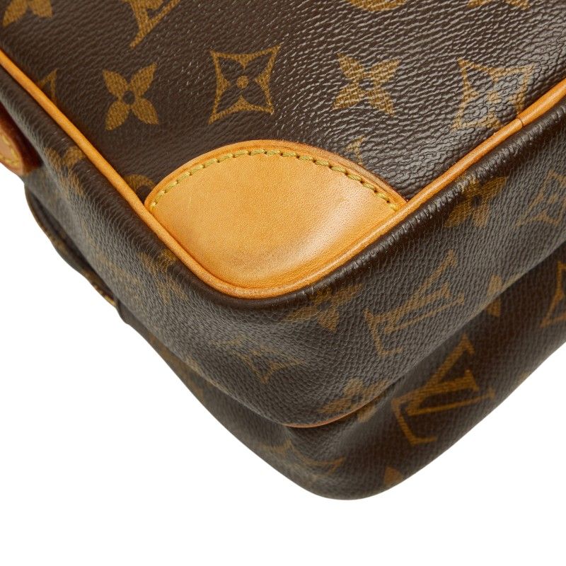 Louis Vuitton Monogram Amazon Crossbody Shoulder Bag Brown Leather — view 7