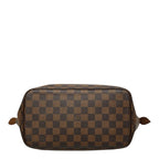 Louis Vuitton Damier Saleya PM Tote Brown Leather — view 3