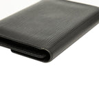 Louis Vuitton Epi Porte Tresor le Tuy Papier Trifold Wallet Black Leather — view 4