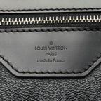 Louis Vuitton Damier Graphite Daniel MM Crossbody Shoulder Bag Black Leather — view 9