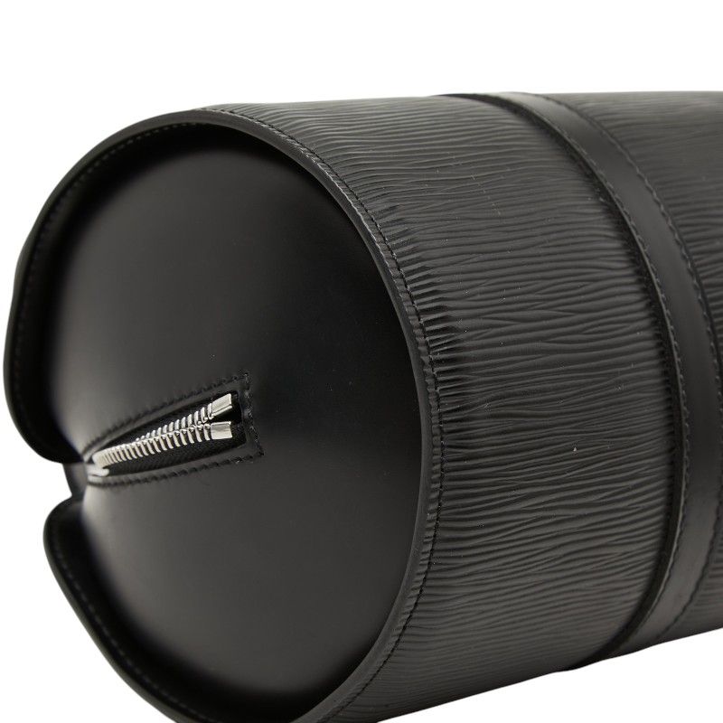 Louis Vuitton Epi Soufflot Handbag Noir Black Leather — view 5