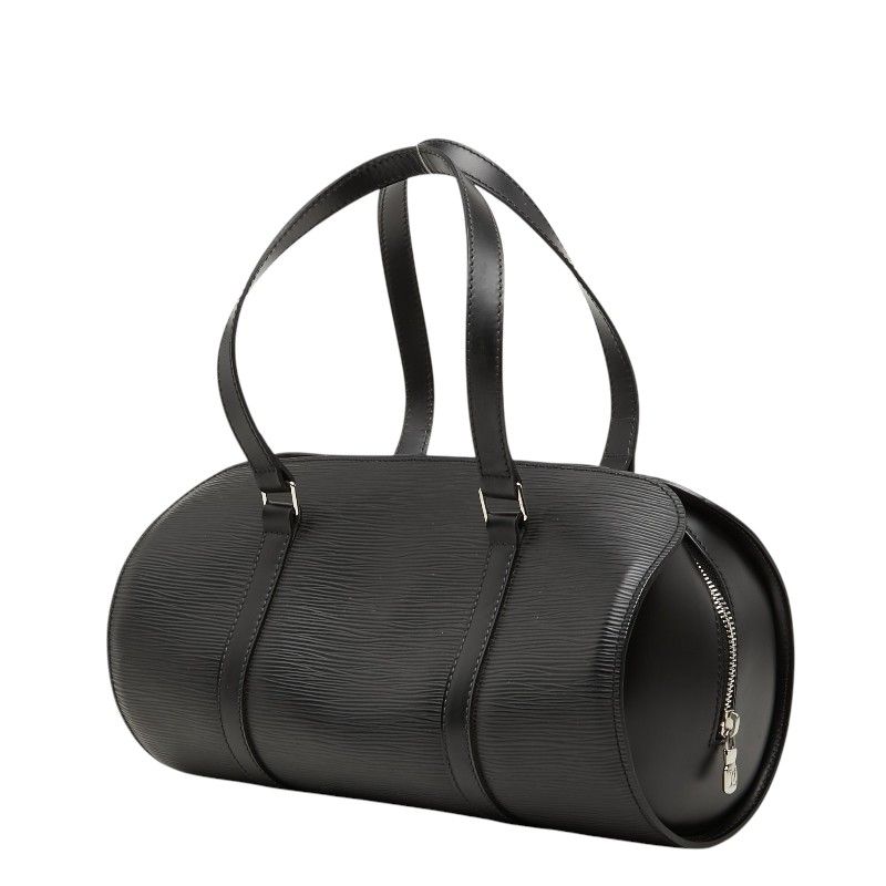 Louis Vuitton Epi Soufflot Handbag Noir Black Leather — view 2