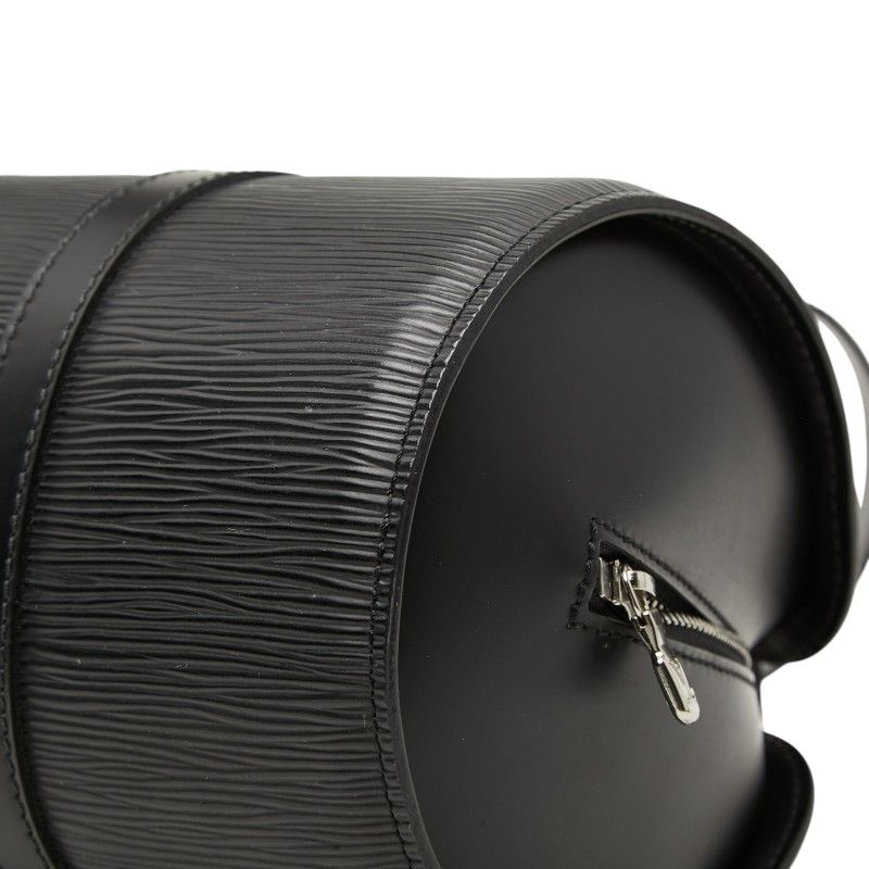 Louis Vuitton Epi Soufflot Handbag Noir Black Leather — view 4