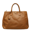 Prada Tote Brown Leather