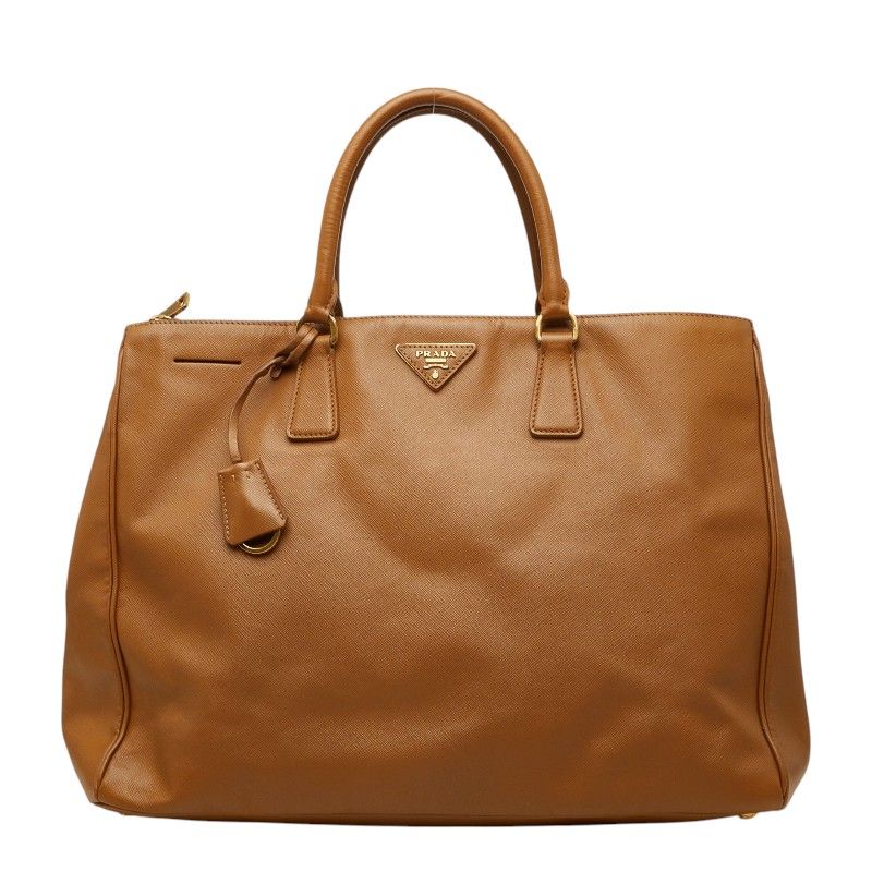 Prada Tote Brown Leather