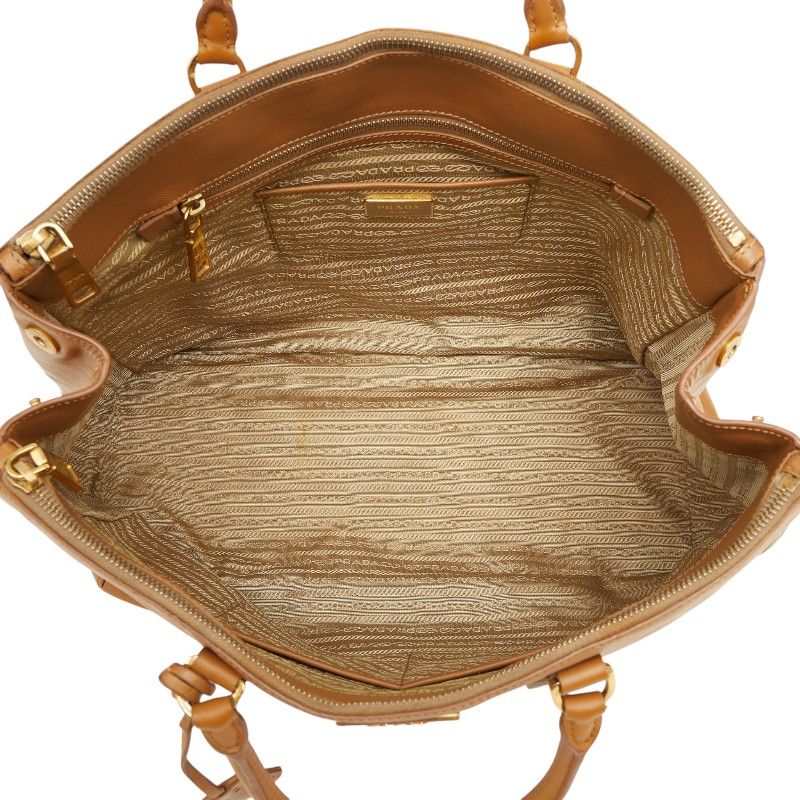 Prada Tote Brown Leather — view 9