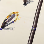 Hermes Carre 90 Flies Fly Scarf Large Black Multicolor Silk — view 4