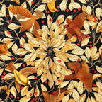 Hermes Carre 90 les Merises Cherry Scarf Large Black Multicolor Silk — view 4