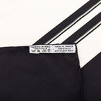 Hermes Carre 90 Ceremonial Bridle Brides de Gala Scarf Black White Silk — view 5