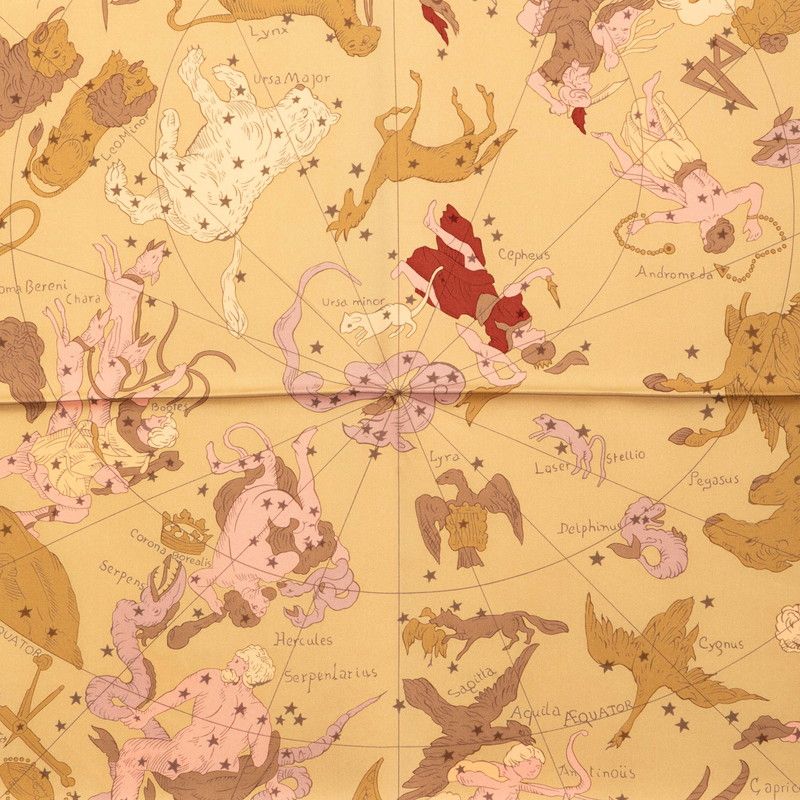 Hermes Carre 90 Hemisphaerium Coeli Boreale Northern Hemisphere Constellation — view 2
