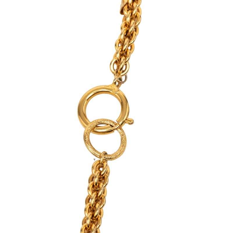 Chanel Vintage Chain Necklace Gold Plated — view 3