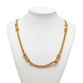Chanel Vintage Chain Necklace Gold Plated