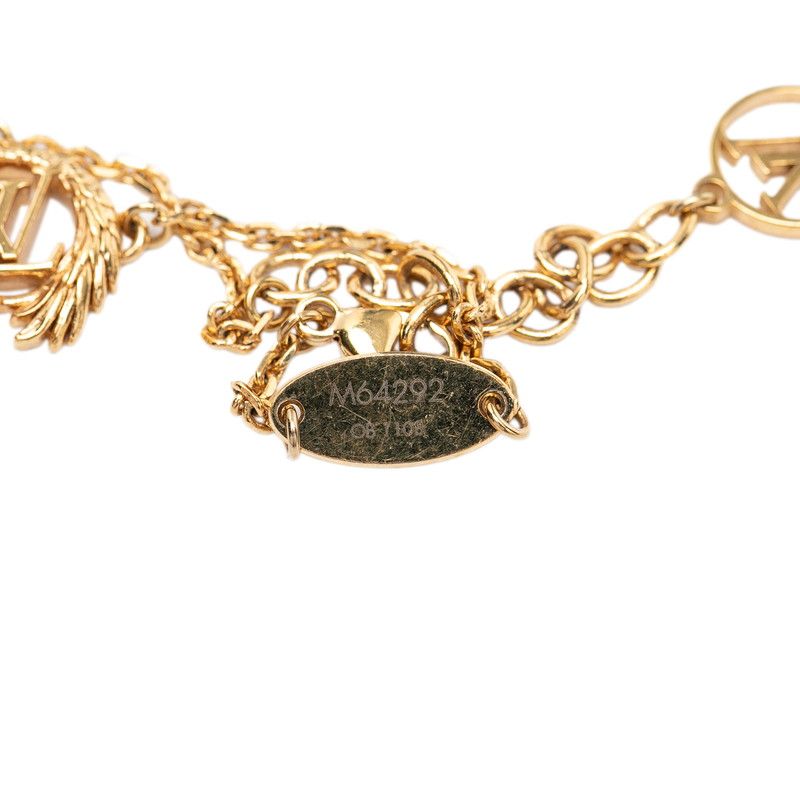 Louis Vuitton Bracelet LV Angel Chain Gold Plated — view 4